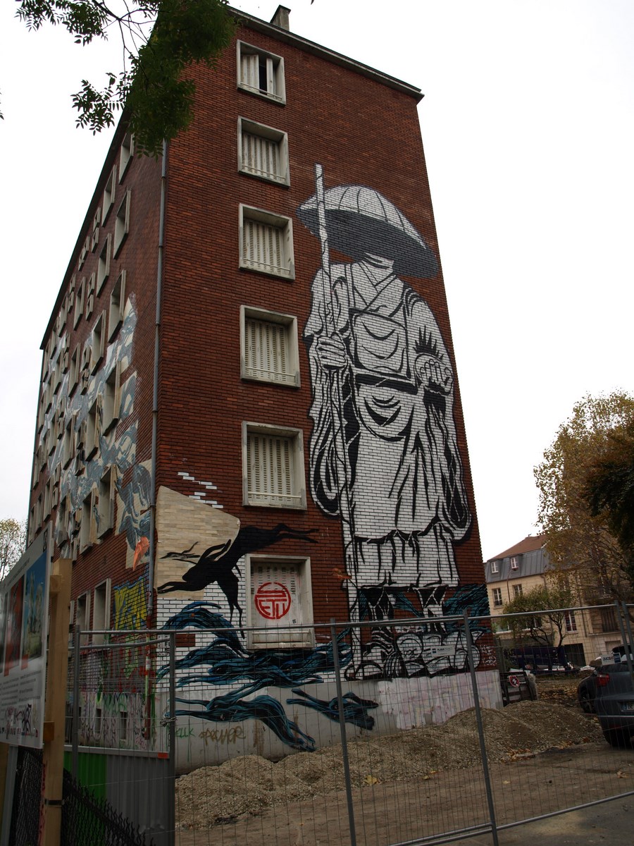 photo graffiti Paris 13éme arrondissement